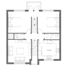 План первого этажа