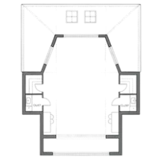 План мансардного этажа